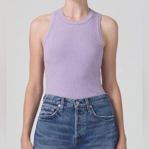 Citizens of Humanity Lillie Ribbed Tank Top - M